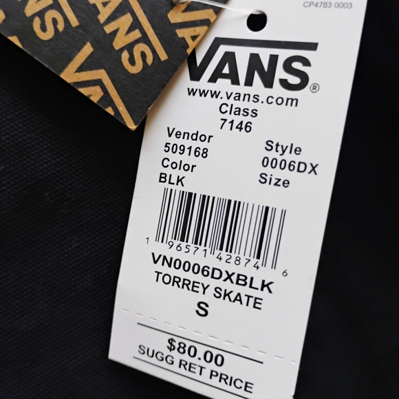 VANS NEW Canvas Torrey Skate Jacket - Picture 13 of 14